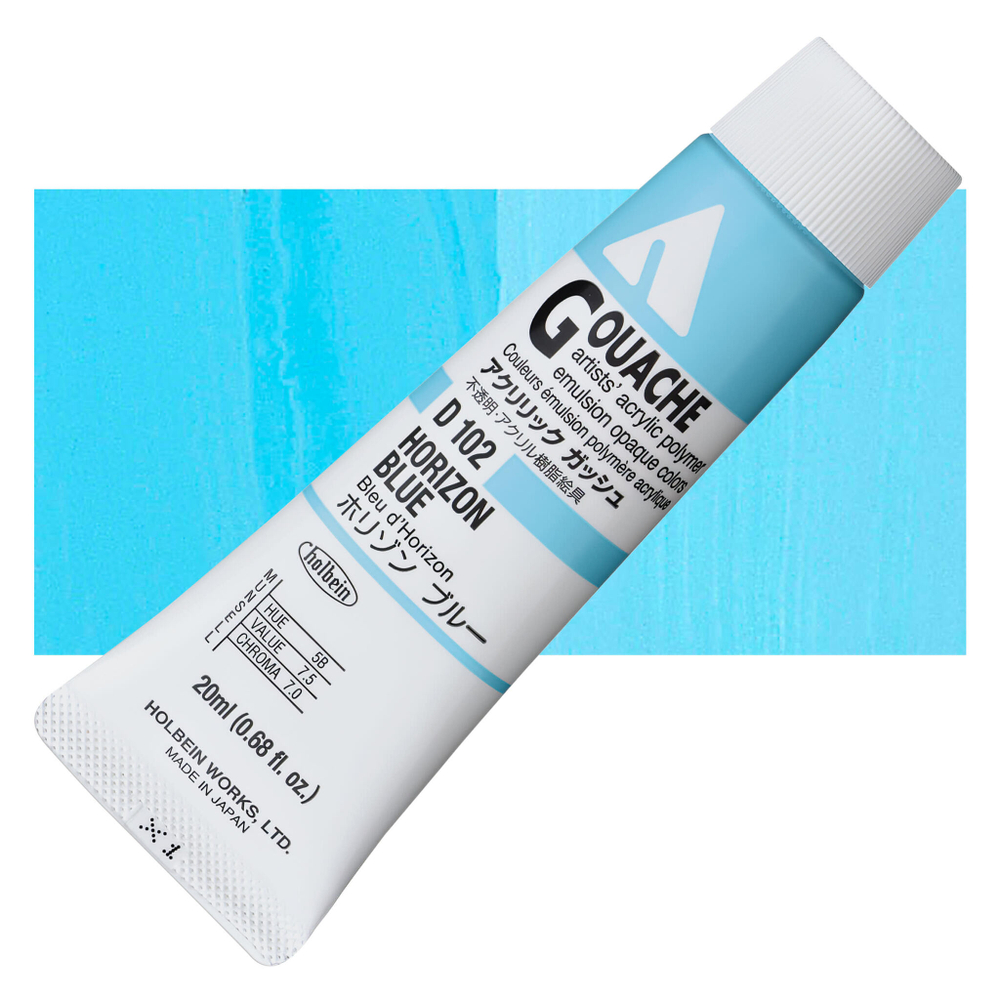 Holbein Acrylic Gouache 20 мл. 102 [А] Horizon Blue