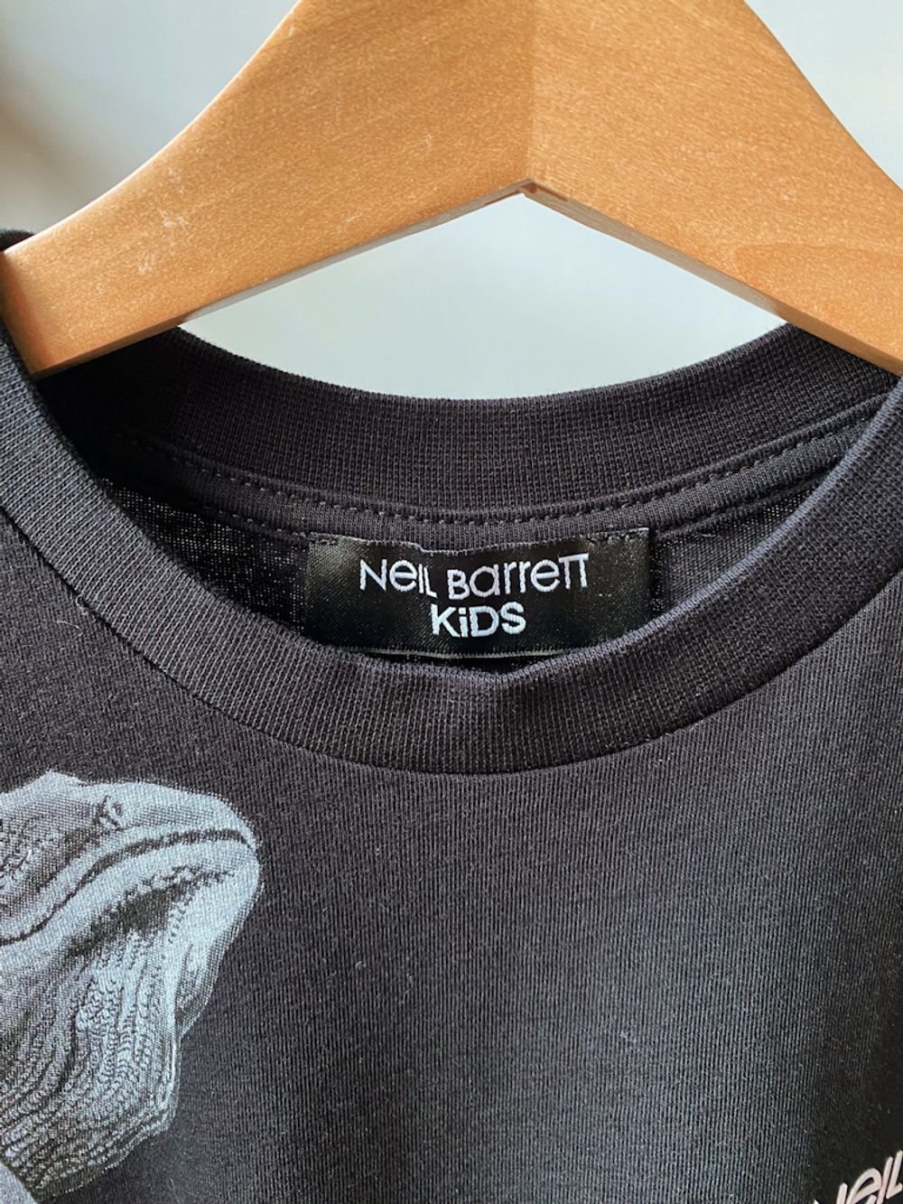 Новая хлопковая футболка Neil Barrett, 152