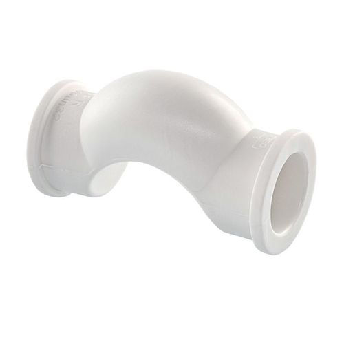 Обводное колено полипропиленовое 25 мм раструбное TEBO