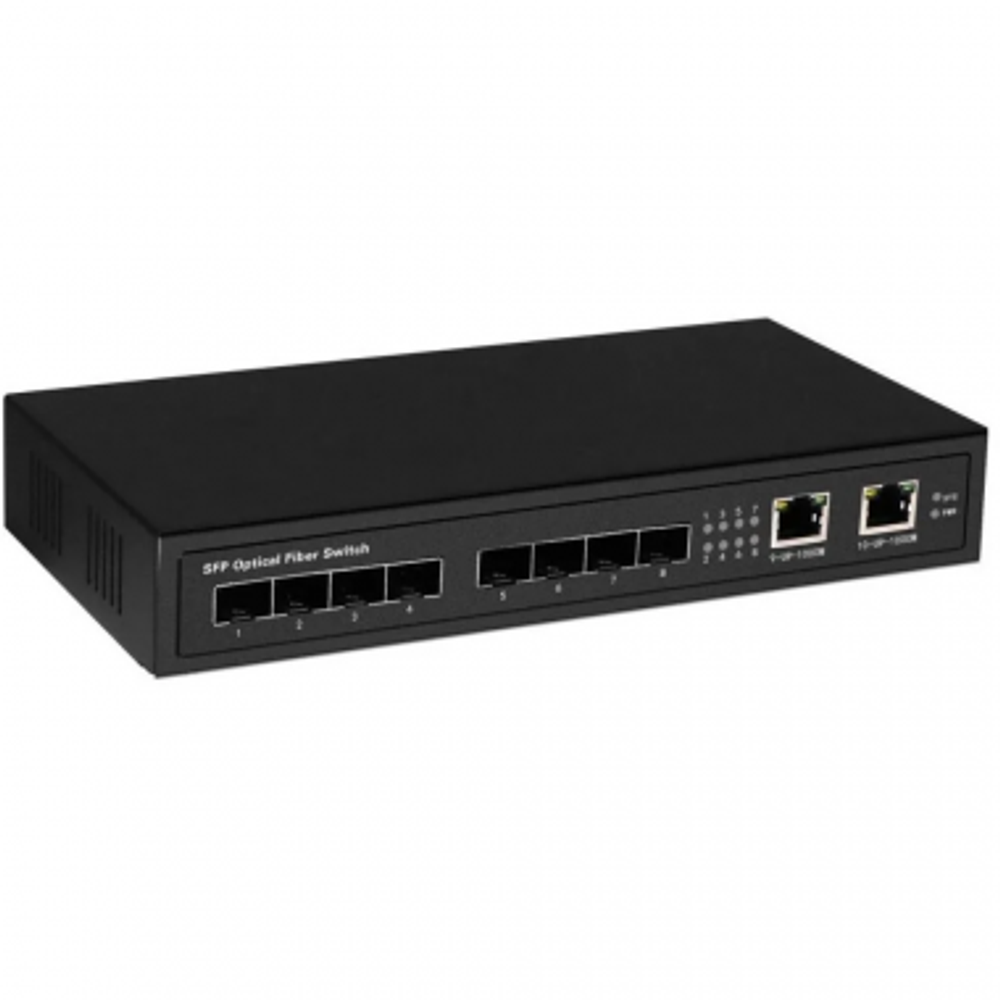 SW-7028 Неуправляемый коммутатор Fast Ethernet на 8 портов