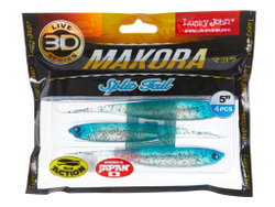 Виброхвосты LJ 3D Series MAKORA SPLIT TAIL 5.0in (12,70)/002 4шт.