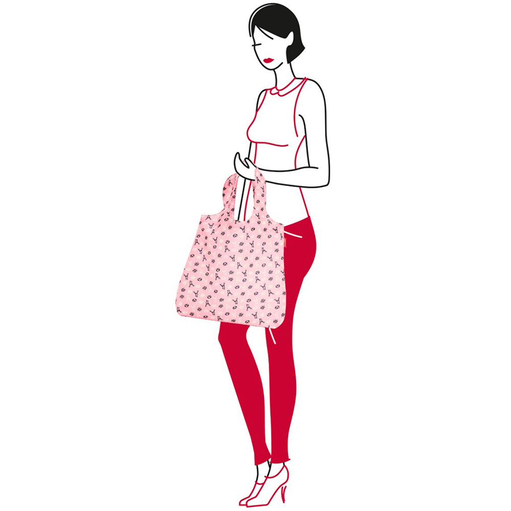 Сумка складная mini maxi shopper bavaria rose
