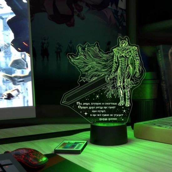 3D лампа Гатс Берсерк, Berserk 2