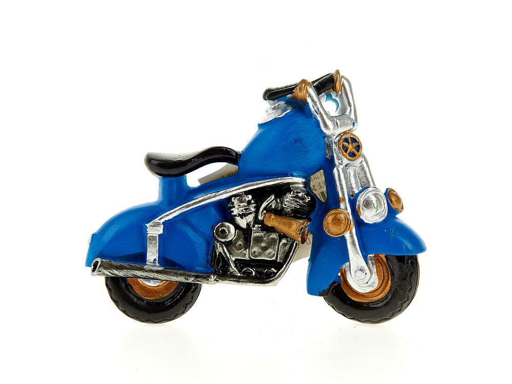 Фигурка декоративная (магнит) "Мото" 8*1,5*6см. (4вида) (min12) (полистоун) (транспортная упаковка)