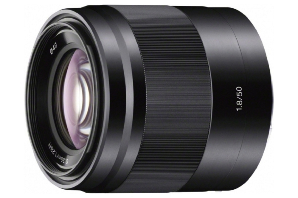 Sony 50mm f/1.8 OSS (SEL-50F18), черный