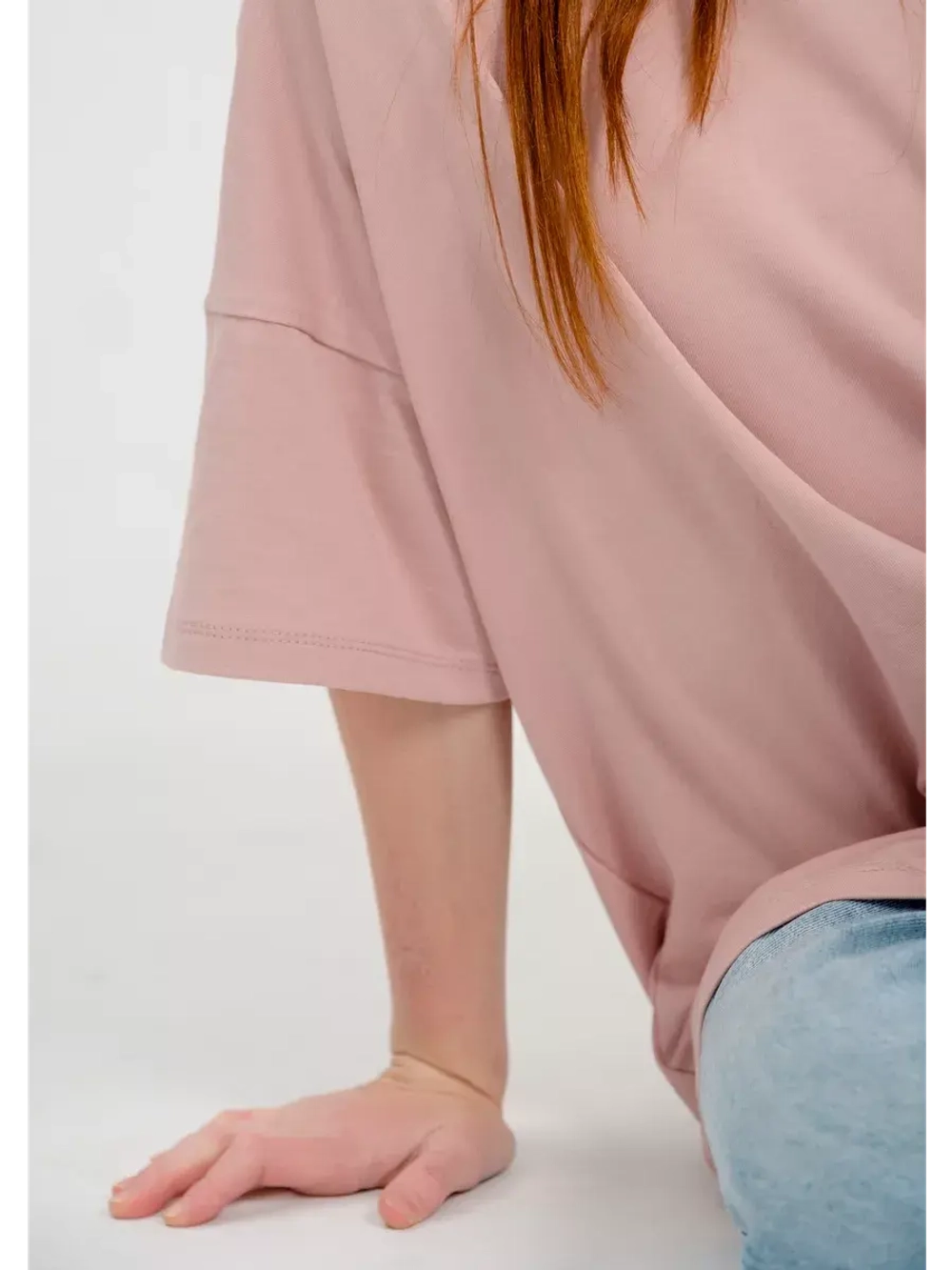 Футболка оверсайз базовая для детей и подростков