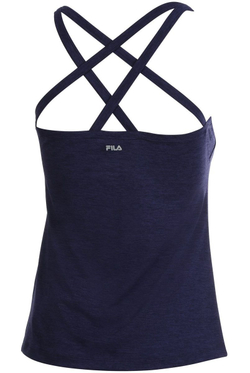 Женский топ теннисный Fila Top Alicia W - peacoat melange