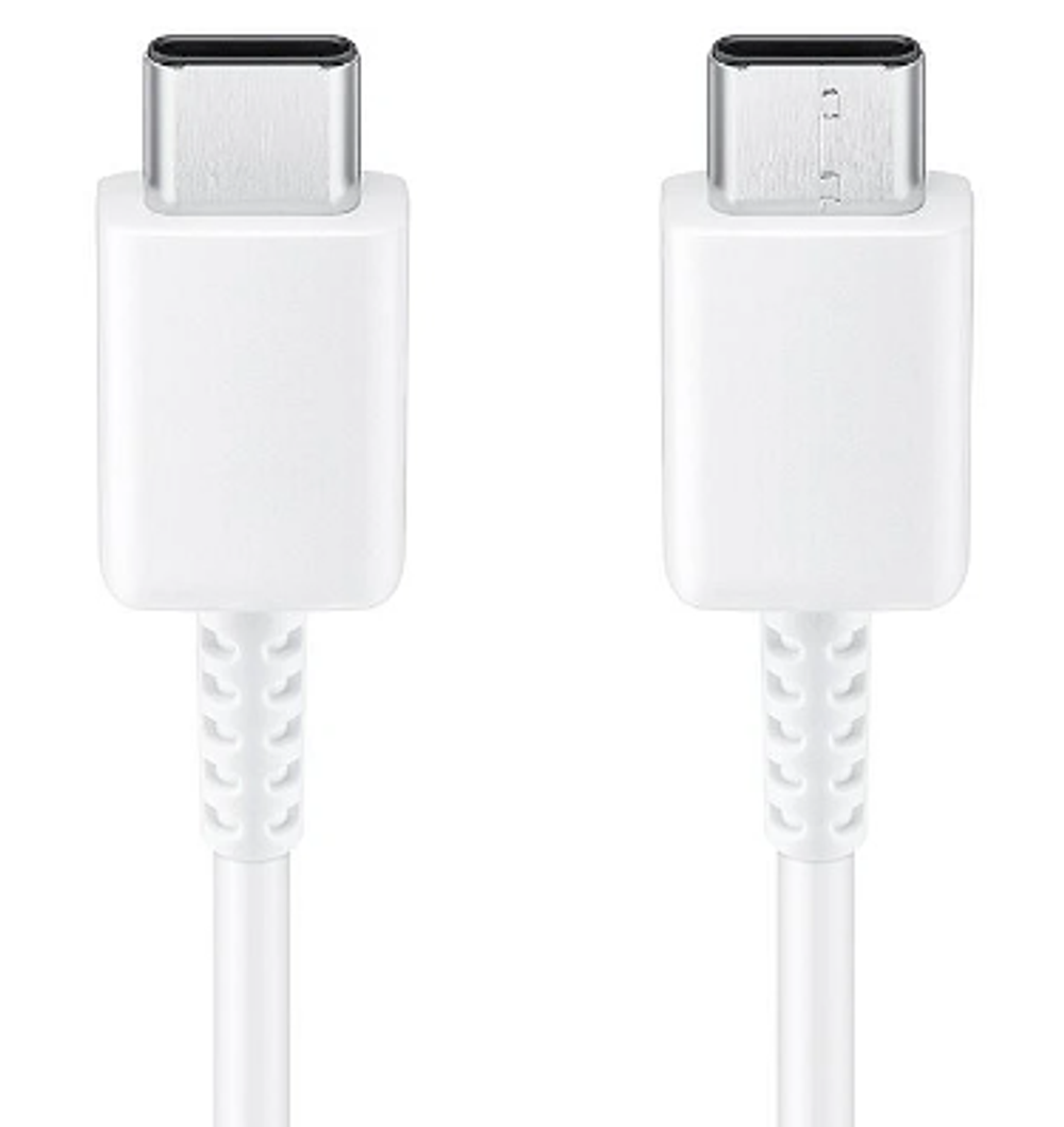 Кабель Samsung Type-C/Type-C 5А 1.0m (белый) (EP-DN975)
