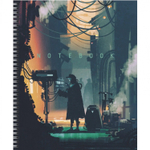 Тетрадь 80л., А5, клетка, Канц-Эксмо, "Survivors", гребень, мелованный картон, глянцевая ламинация