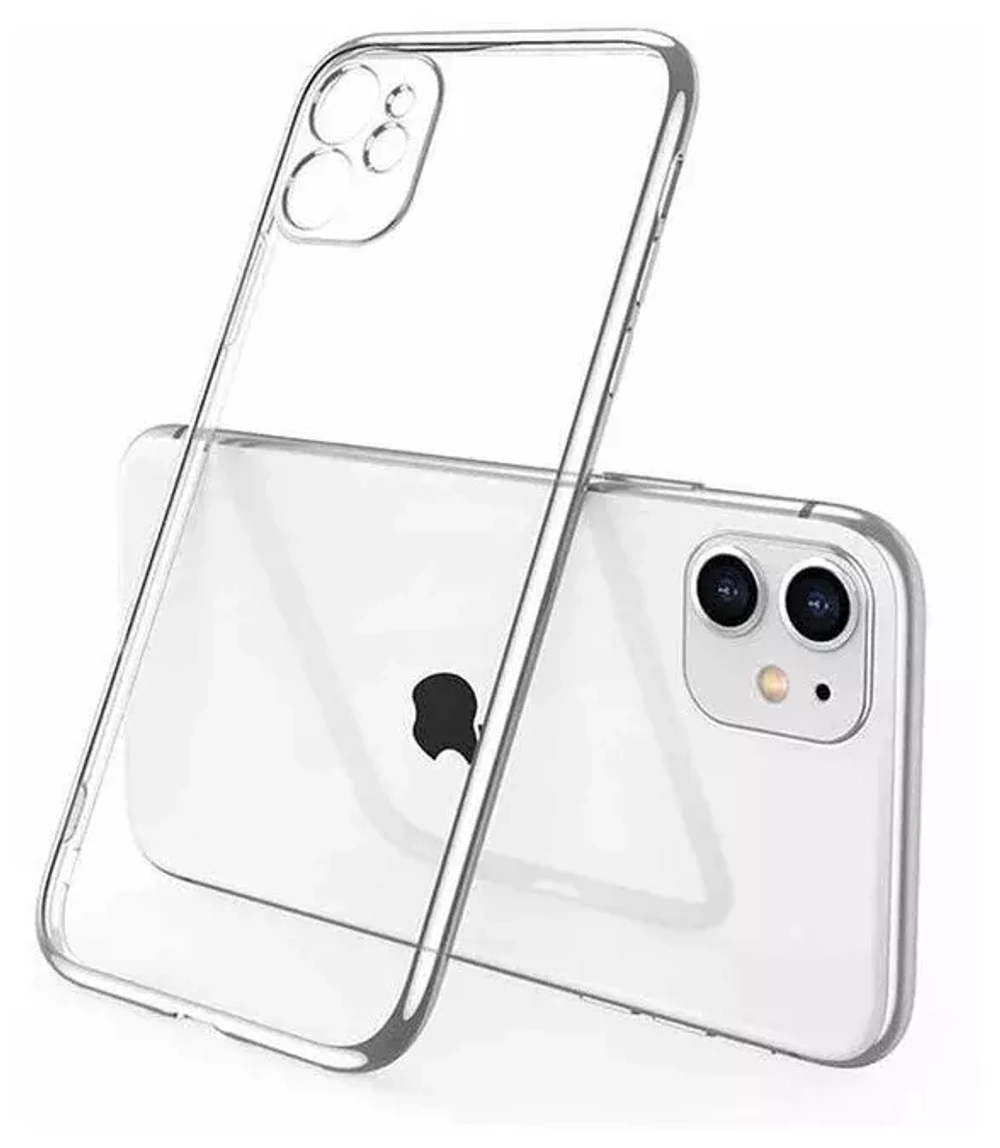 Чехол силиконовый для iPhone 11 прозрачный