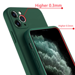 Накладка iPhone 14 Pro силикон темно-зеленый