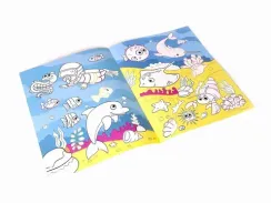 Раскраска для самых маленьких. Первое подводное путешествие