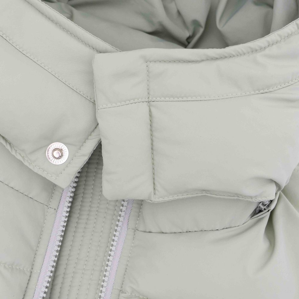 Пуховик Меч FW24 Puffer Basic Green Slate светло-серый