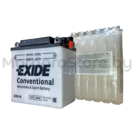 Аккумуляторная батарея EXIDE Conventional EB9-B 12V 9Ah 100A