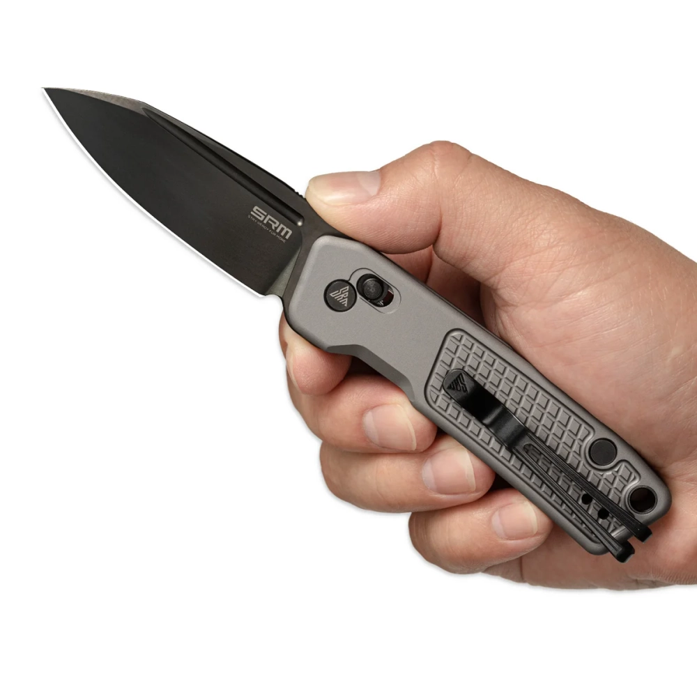 Нож складной SRM 7229-AK Scout DLC (14C28N, Gray Aluminium)