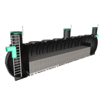 Сорбционный фильтр Мультпласт С90(11530x2400x2400см;3100кг;) - арт.561656