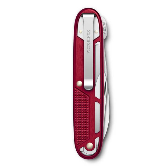 Нож Victorinox 0.8216.20 Synergy Alox с клинком из стали 1.4110, рукоять Оксидированный алюминиевый сплав Alox (Aluminium Oxide)