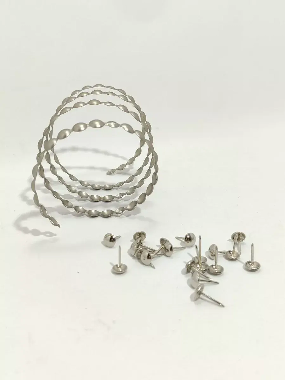 Гвоздевая лента "Матовое Серебро" молдинги для мебели