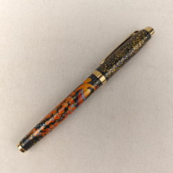Ручка с ручной росписью Палех "Жар-птица-2" в футляре