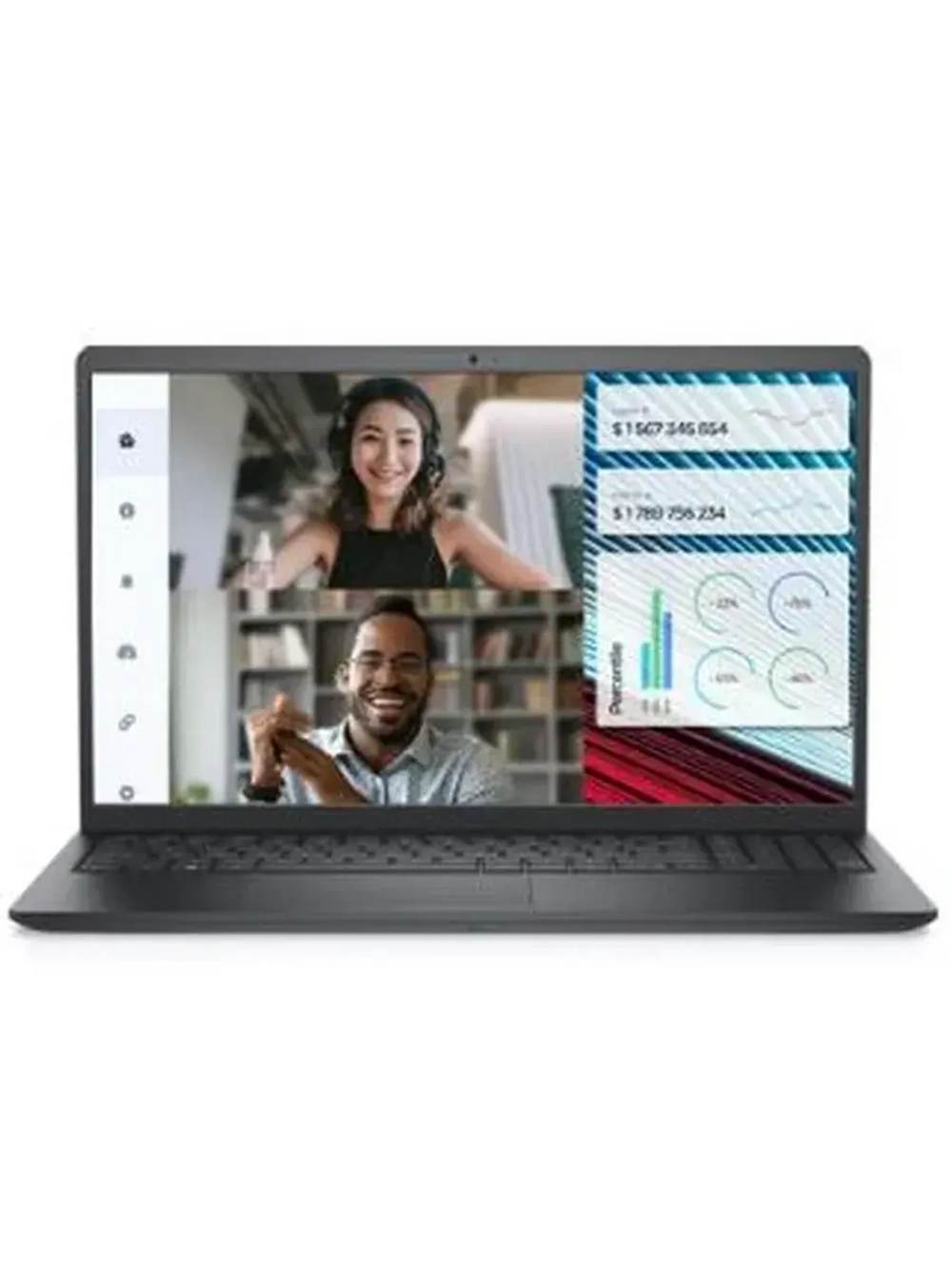15,6" Ноутбук Vostro 3520 3520-7650 W10Pro BLACK
