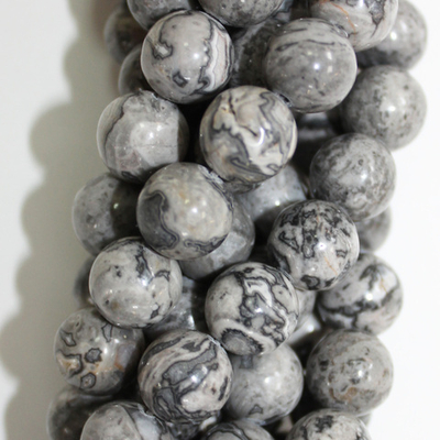 Яшма карта бусины 6мм 8мм 10мм 12мм