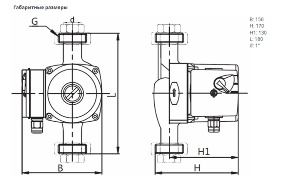 Насос NOZ 25/8 EM