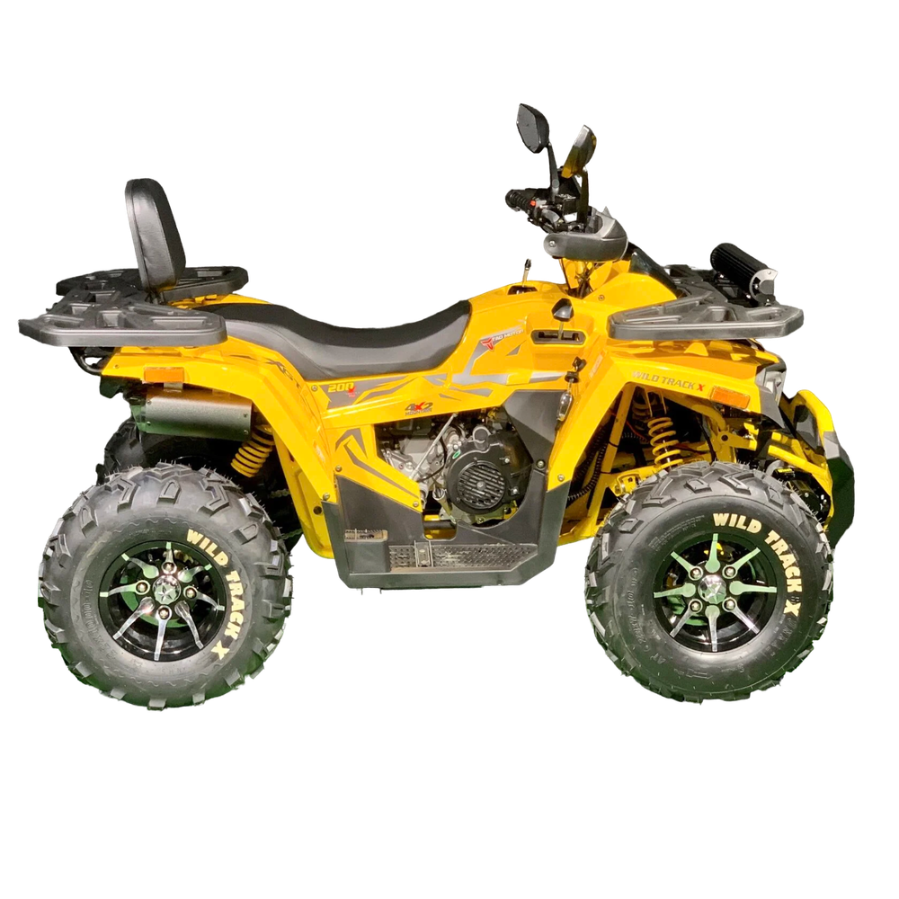 Квадроцикл Motoland  VOX200 WILD TRACK X PRO желтый