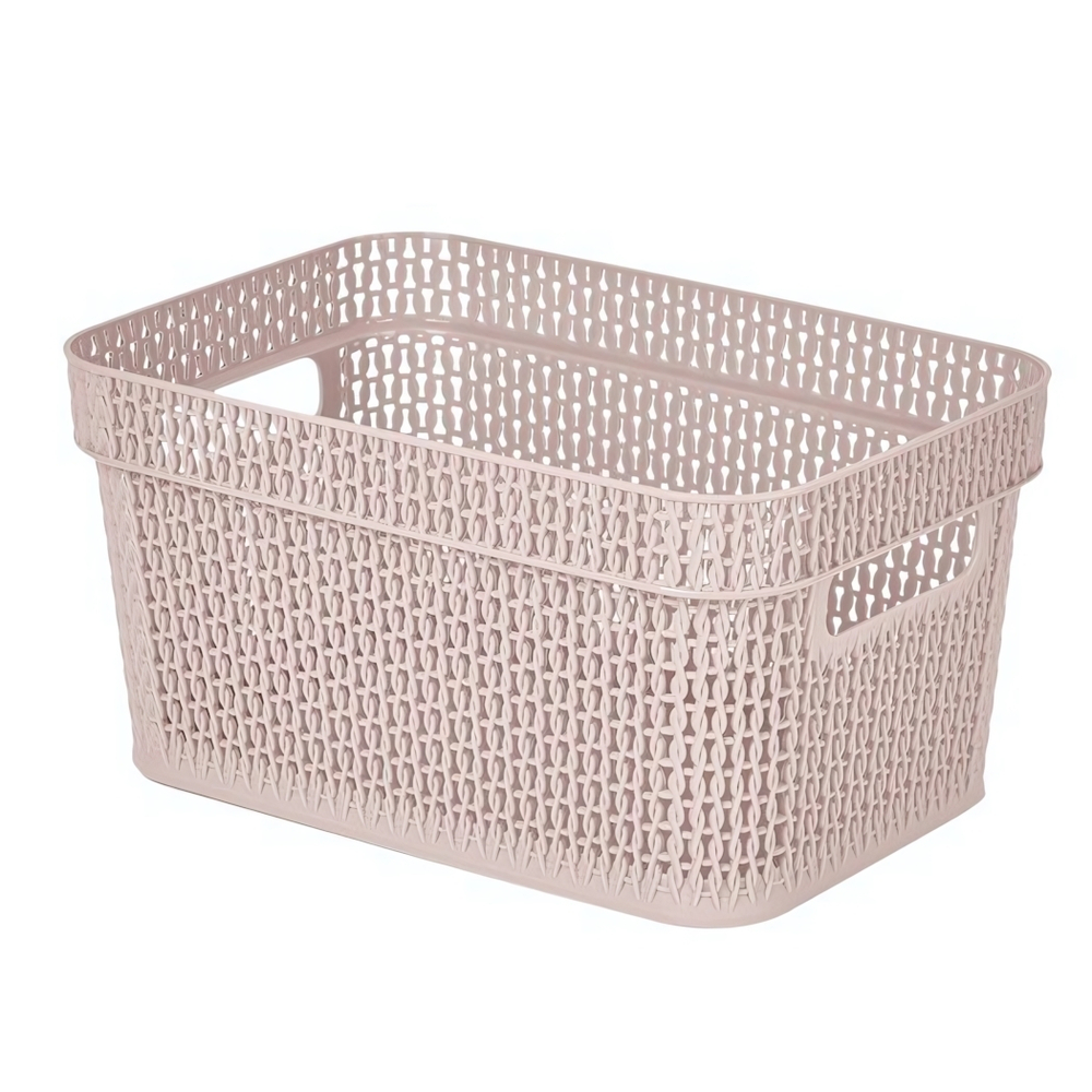Корзина для хранения Keeplex Ajur с л 27,1х18,3х13,7см бежевый топаз
