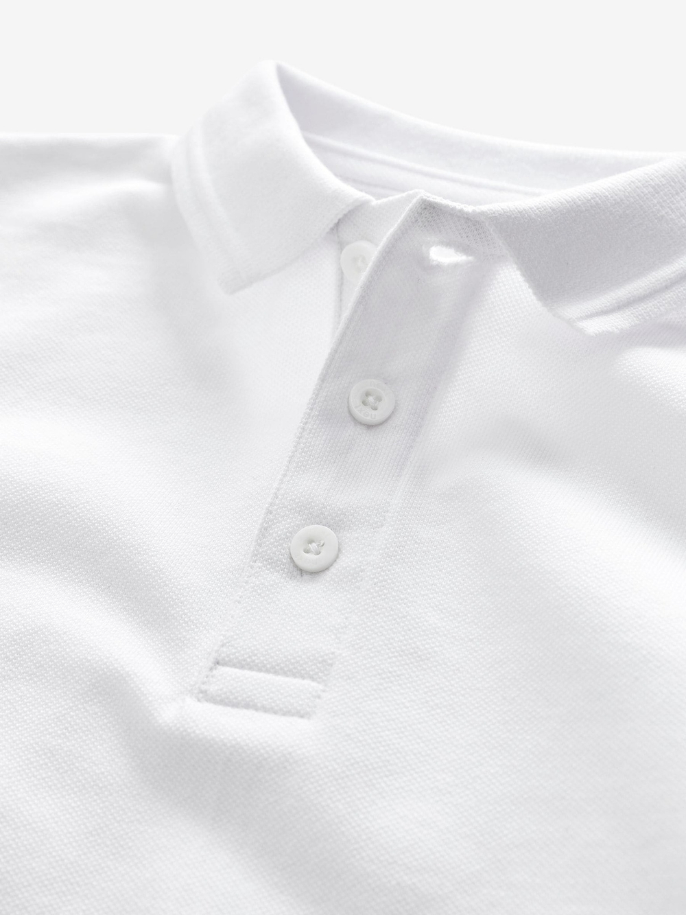 Поло с длинным рукавом школьное для мальчика Next C02-481, 5 шт., Белый