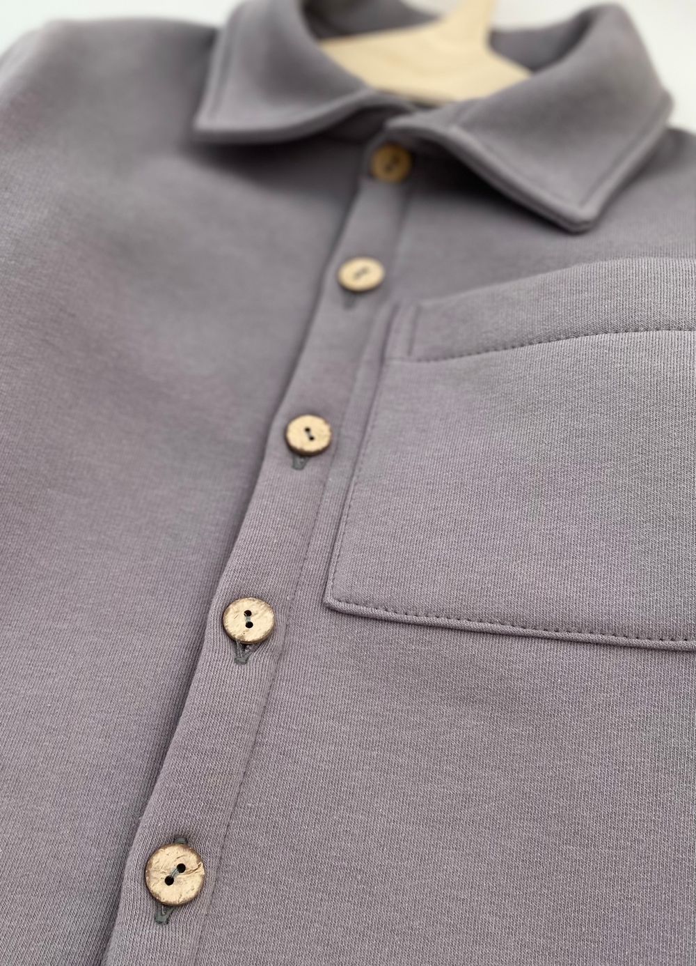 Рубашка теплая (футер)