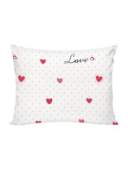 Постельное белье Сказка "Love" 1,5-сп   наволочка 50х70 1шт Простынь на резинке 90х200 см  Пододеяльник 145х215 см