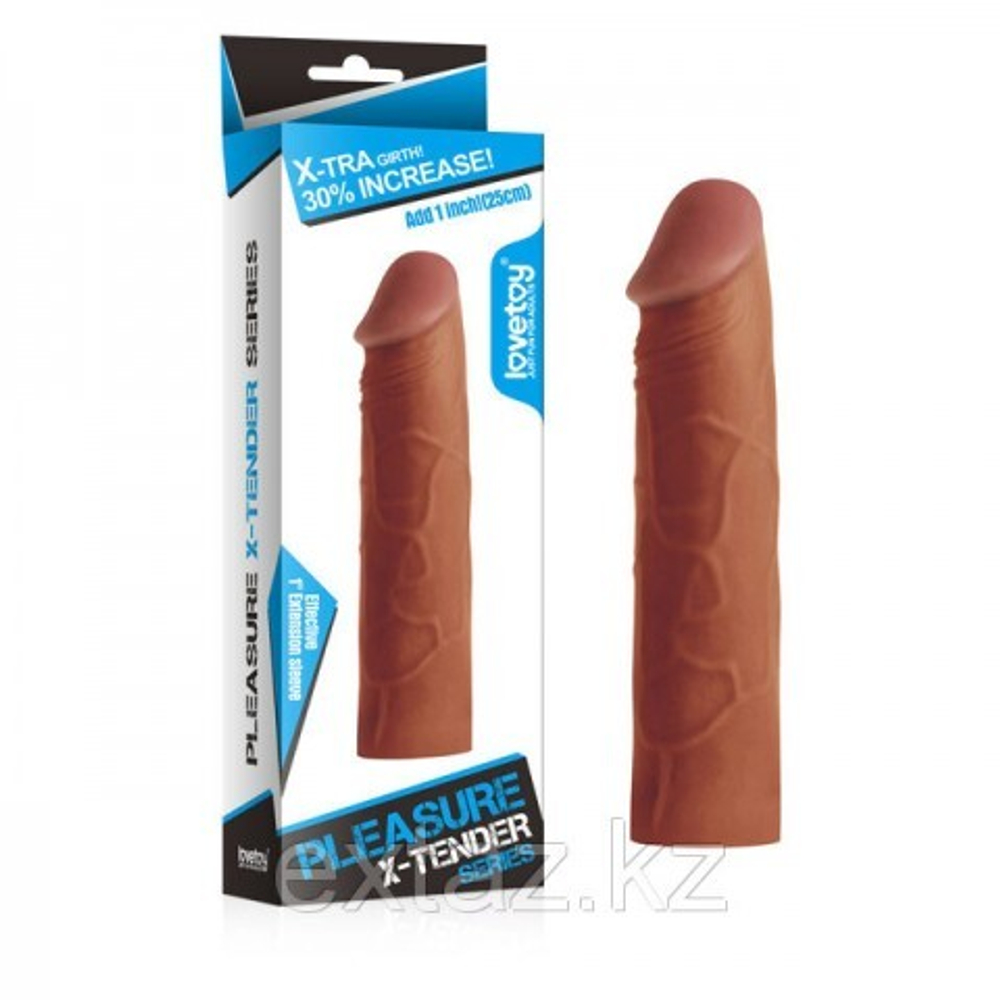 Насадка на пенис Pleasure X-TENDER (17*3,9)