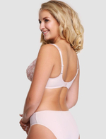 Бюстгальтер с уплотненными чашками на каркасах (Размер: 110E) (Цвет: молочный)