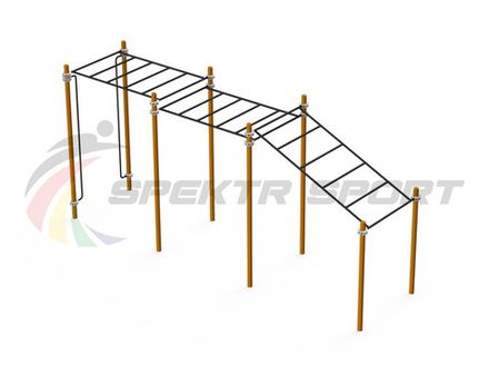 Рукоход Воркаут с изменением высоты SP GTO-25_76mm 89