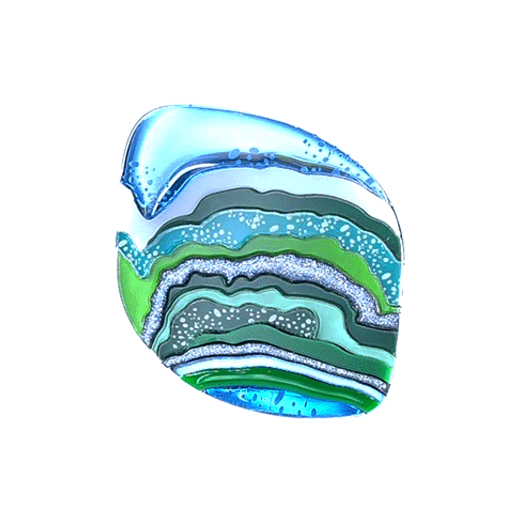 Малахит / Malachite, brooch, Color