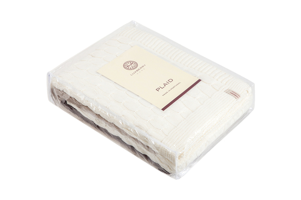 Плед 150х200 Luxberry Lux 22 мультиколор кофейный