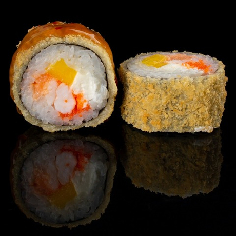 Ролл Темпура Креветка Лосось Манго🌶️