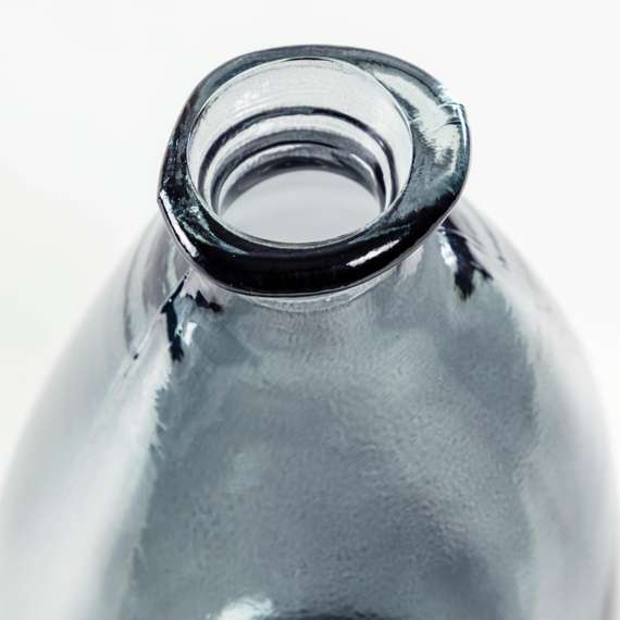 Ваза Lhad 36 cm синее стекло