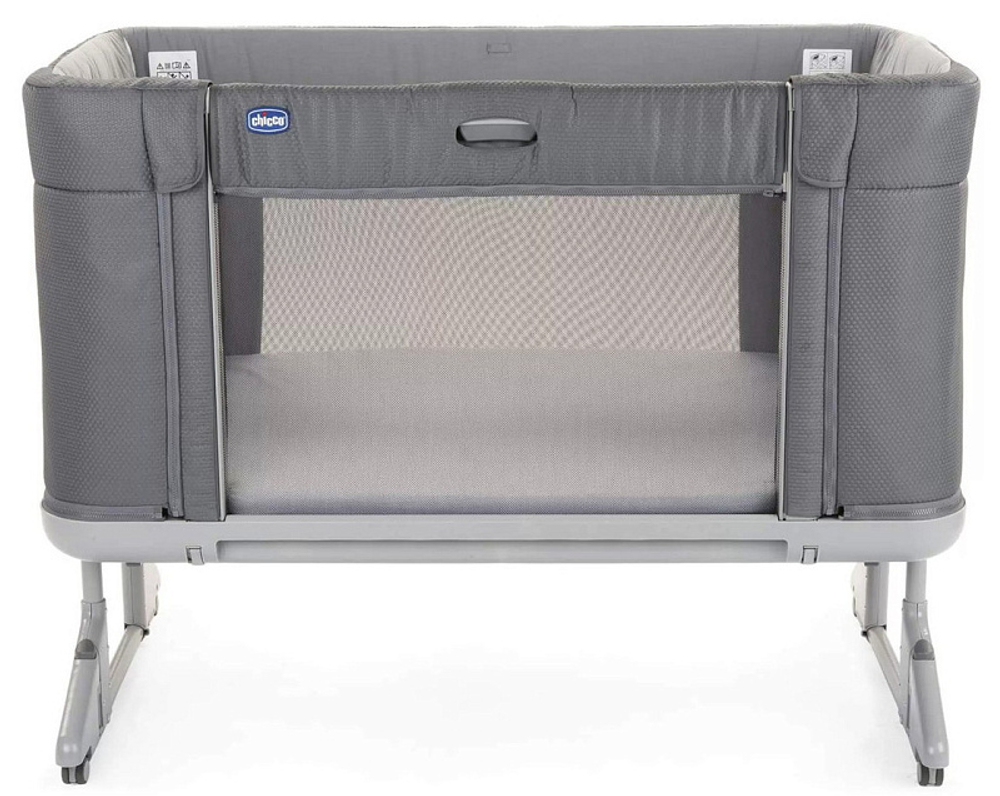 Детская кроватка Chicco Next2Me Forever Moon Grey