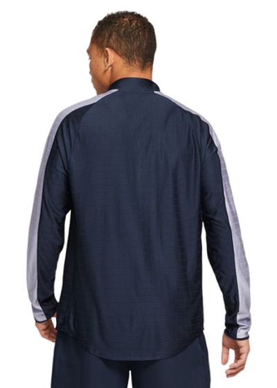 Мужская теннисная футболка теннисная Nike Court Breathe Advantage Top - obsidian/indigo haze/white