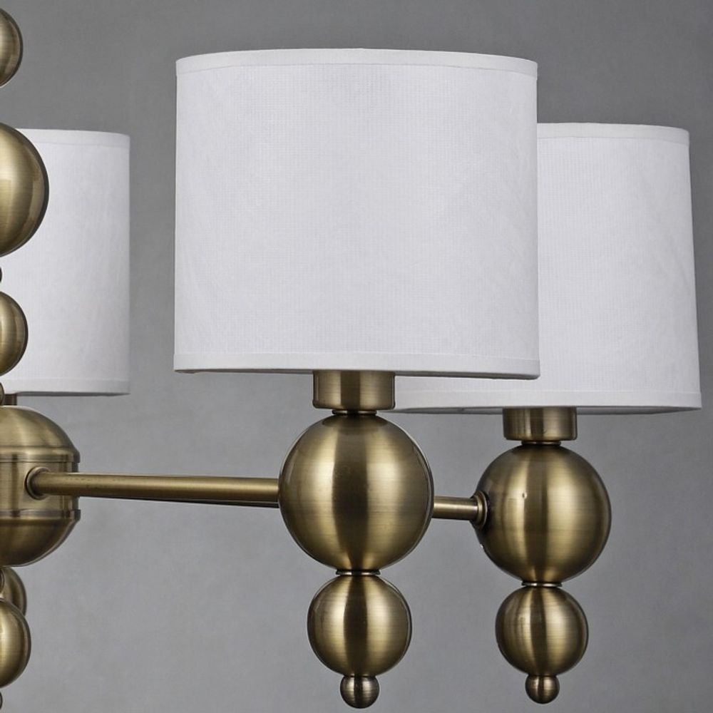 Подвесная люстра ILLUMICO IL0610 IL0610-5PSQ-25AB ELITE