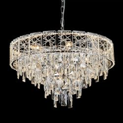 Citilux SAGRADA CL317251 Люстра хрустальная подвесная Хром