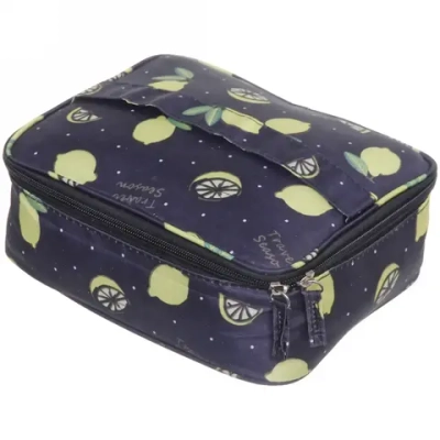 Косметичка-органайзер «Classic style», цвет черный, 18*23*8см (несессер)