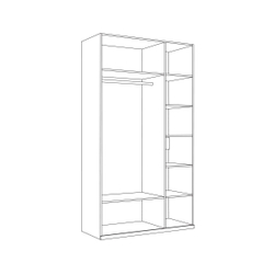 Валенсия Спальня комплектация 2 Белый