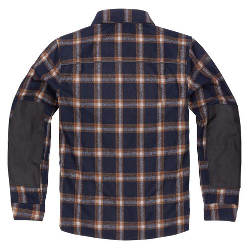 Upstate Riding Flannel / Черно-оранжевый