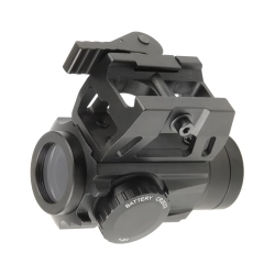 Прицел коллиматорный Veber Black Russian DOT 125 RG, вид снизу крепление