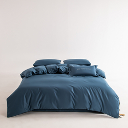 Комплект постельного белья Однотонный Сатин Элитный OCE017