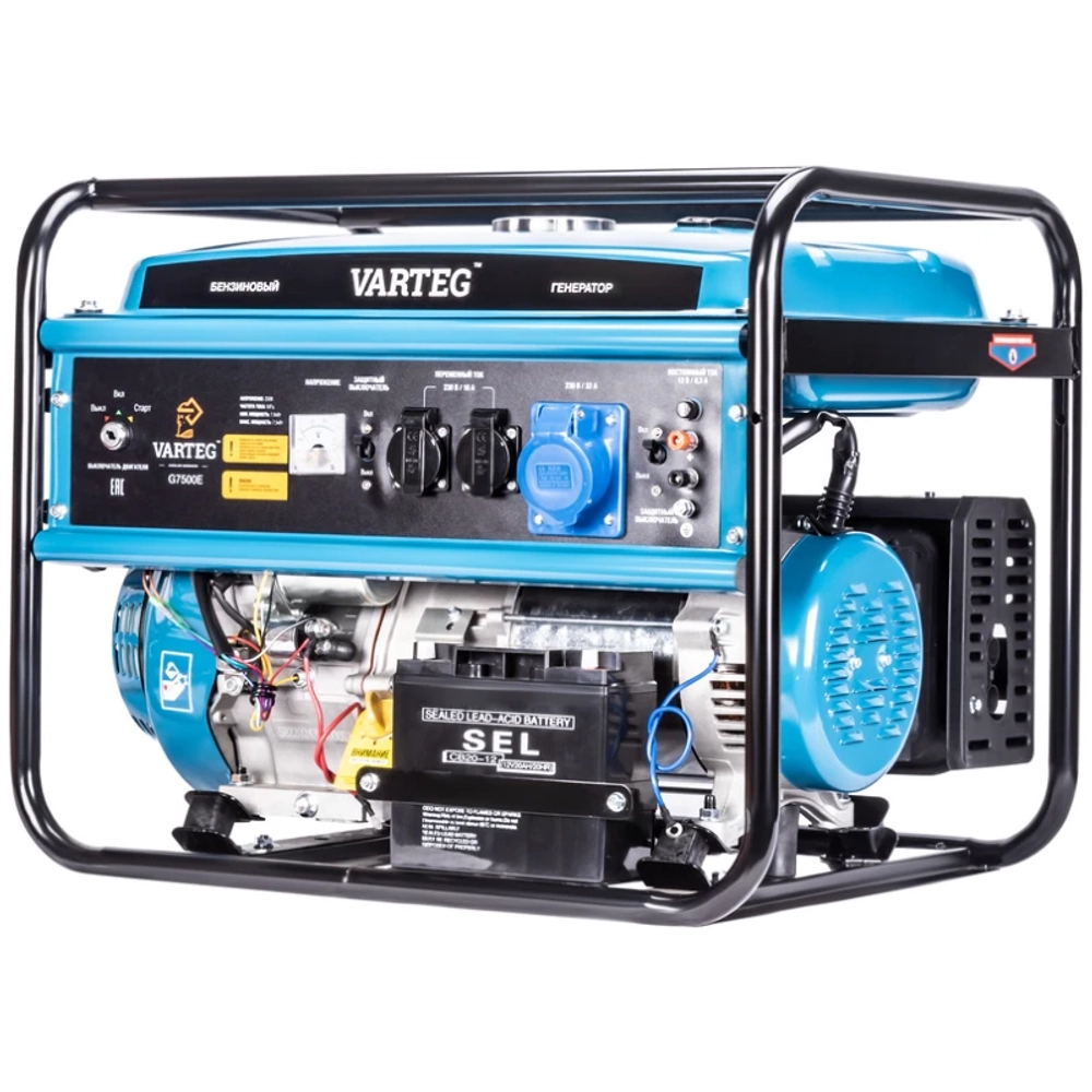 VARTEG G7500E бензиновый генератор 5822