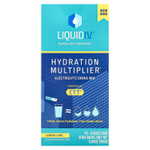 Liquid I.V., Hydration Multiplier®, смесь для приготовления электролитов, лимон и лайм, 10 пакетиков по 16 г (0,56 унции)