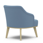 Кресло Мебелик Комфорт 5 ткань катания дасти blue, каркас лак